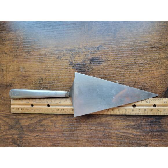 Vintage Stainless Steel Wedding Cake Server - "Love Forever" - I John 4:7 - Picture 7 of 7